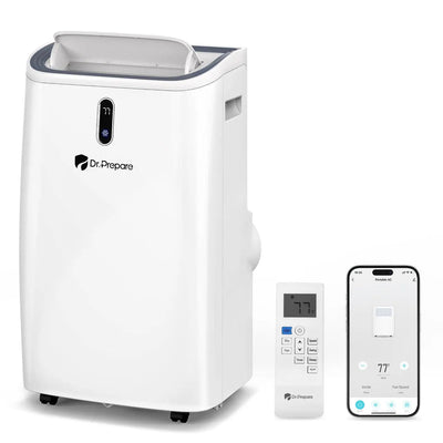 Dr.Prepare 14000 BTU Smart WiFi Portable Air Conditioner