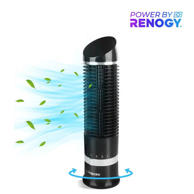 DR.PREPARE 16in Oscillating Tower Fan