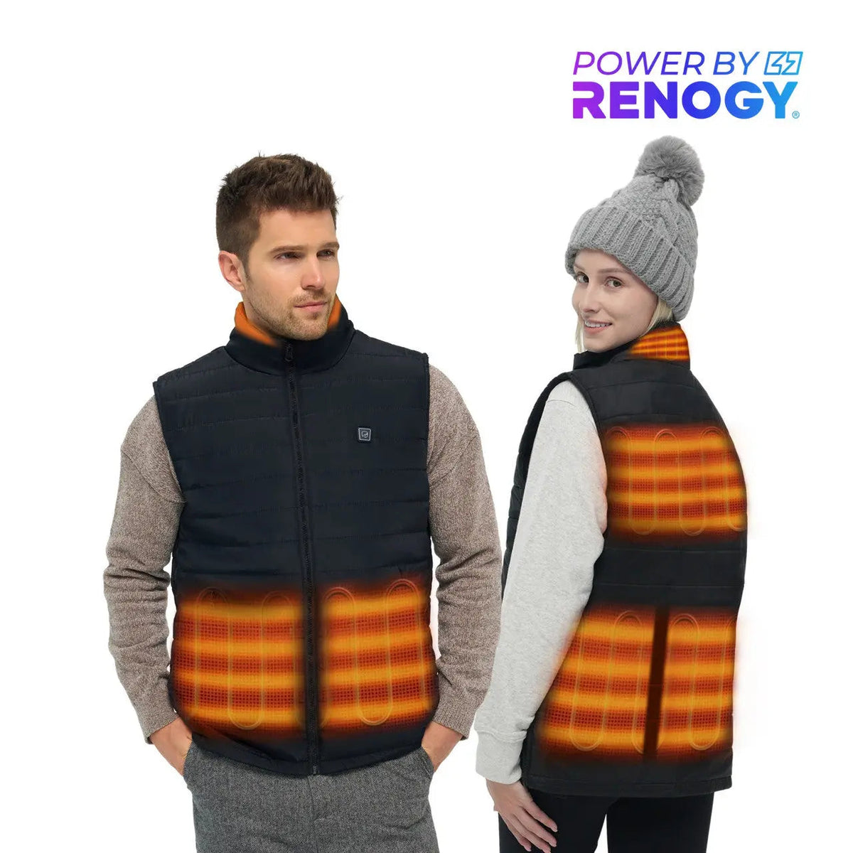 Dr.Prepare Unisex Heated Vest - 6 Heating Zones & Plus Size