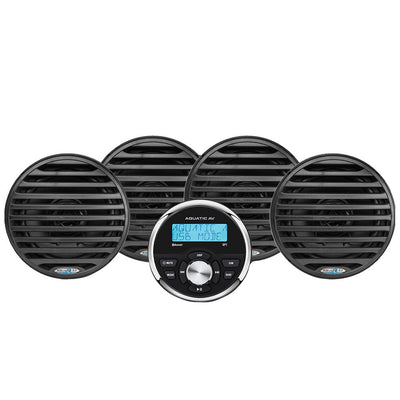 Aquatic AV Economy Gauge Stereo/Speakers Kit