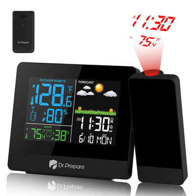 Dr. Prepare Projection Alarm Clock 003 DPWS-OUT003-US