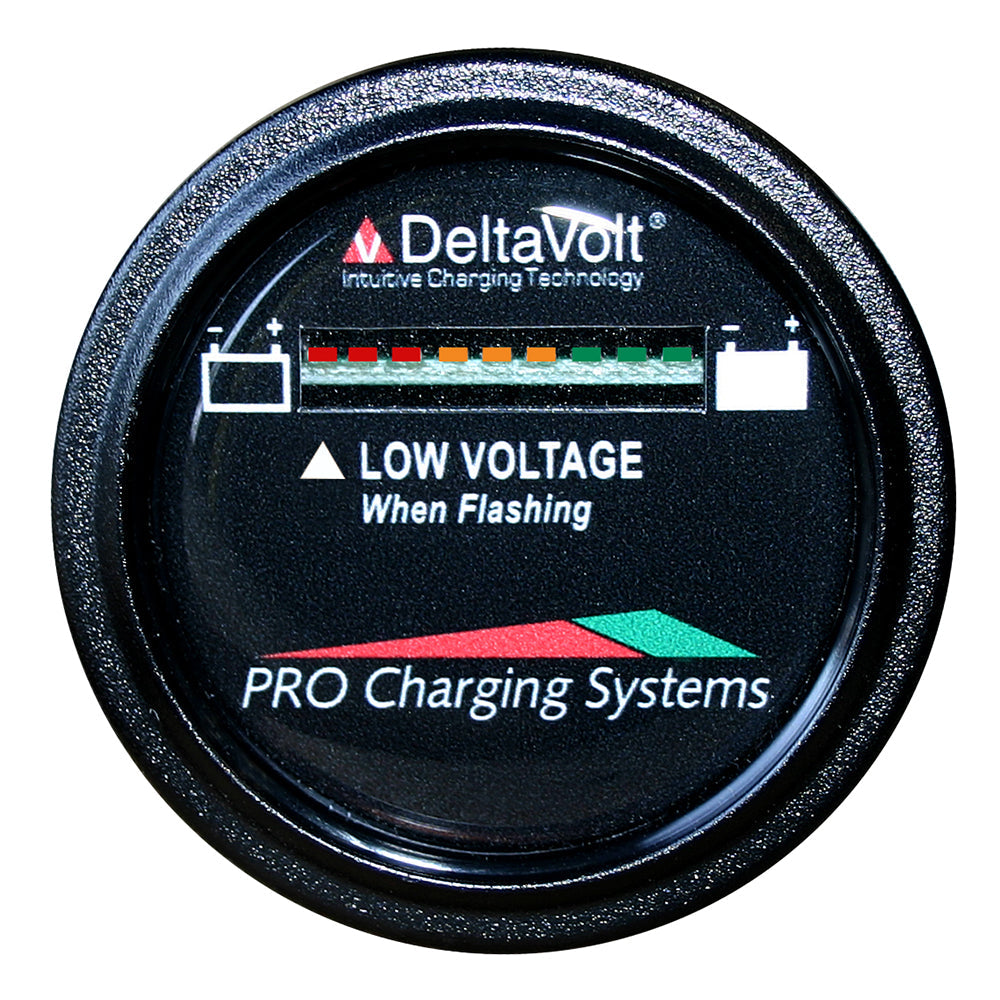 Dual Pro Battery Fuel Gauge - DeltaView® Link Compatible - System ( Batteries, Batteries, Batteries)