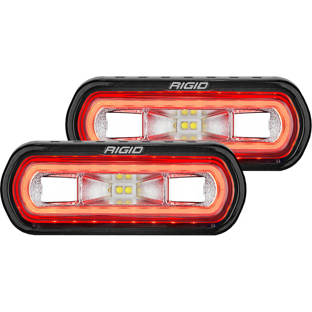 RIGID Industries SR-L Series Surface Mount Spreader Light - Black Housing