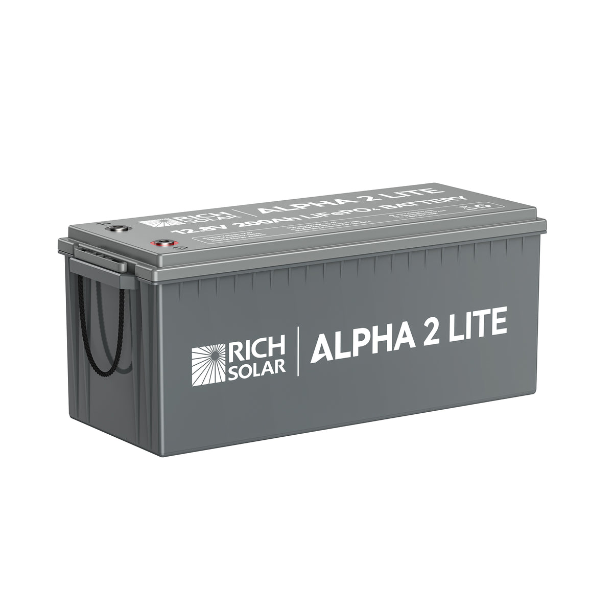 RICH SOLAR ALPHA 2 LITE | 12V 200Ah LiFePO4 Battery
