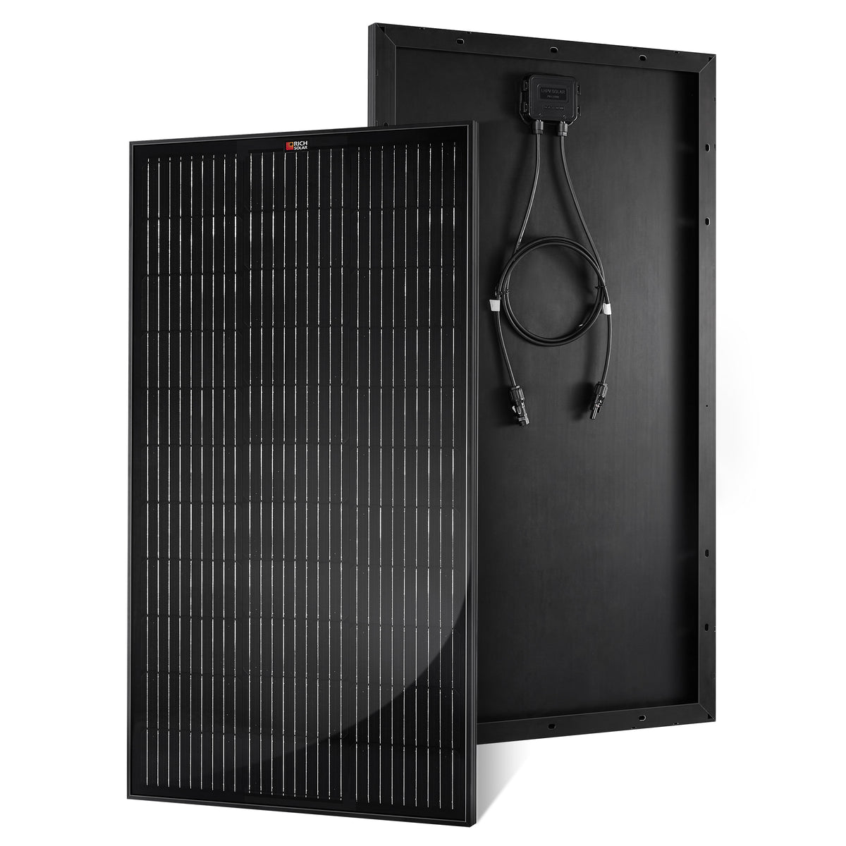 RICH SOLAR MEGA 100 ONYX | 100 Watt Black Solar Panel
