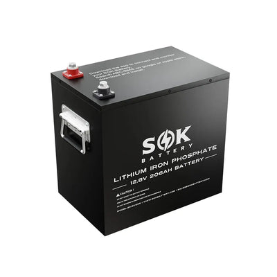 SOK 12V 206Ah LiFePO4 Battery with Bluetooth & Self-Heating | SK12V206H