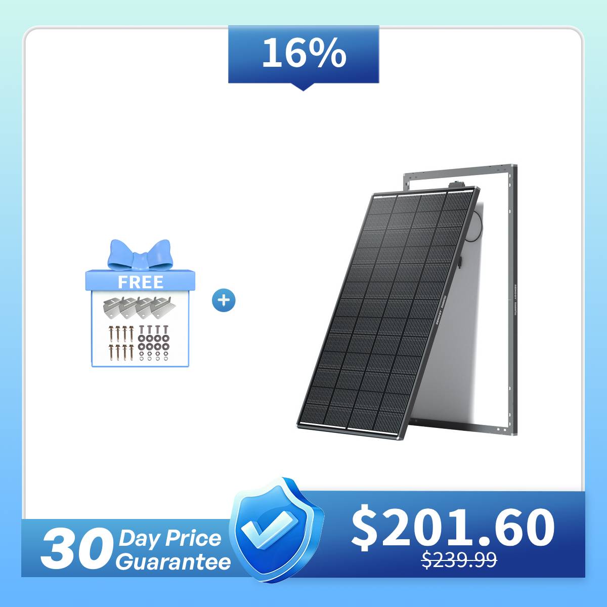 200W N-Type High Efficiency Solar Panel