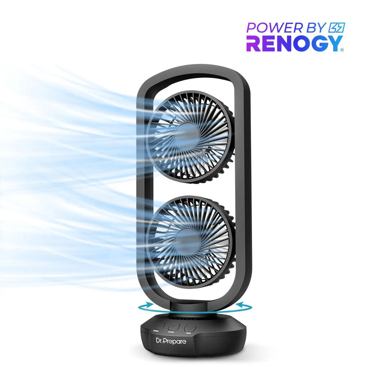 Dr.Prepare 15" Portable USB Desk Fan