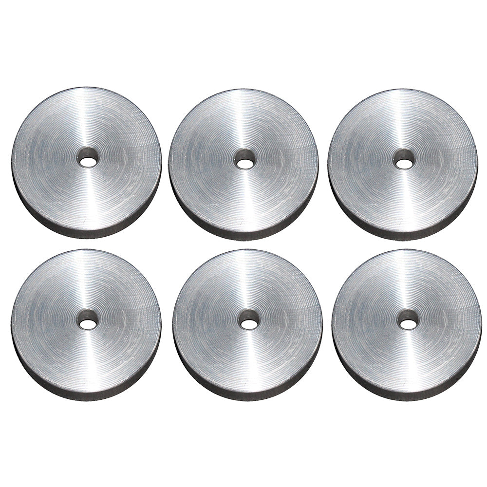 Sea Brackets Bracket Mounting Disks - Quantity 6 — marine trolling motor accessories