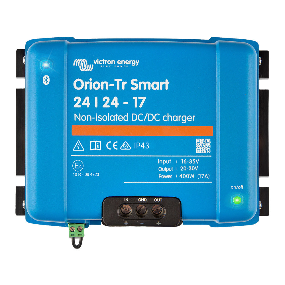 Victron Energy Victron Orion-TR Smart Non-Isolated DC-DC Converter - 24 VDC to 24 VDC - 400W - 17AMP — marine battery chargers