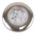 Scandvik B3 Downlight Surface Mount - Blue - SS Trim - IP67 - 12/24V — marine dome/down lights