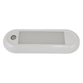 Scandvik 7" Oval Dome Light w/Switch & Dimming - 12/24V — marine dome/down lights