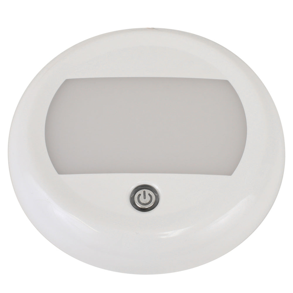 Scandvik 5" Dome Light w/Switch & 3 Stage Dimming - 10-30V - IP67 — marine dome/down lights