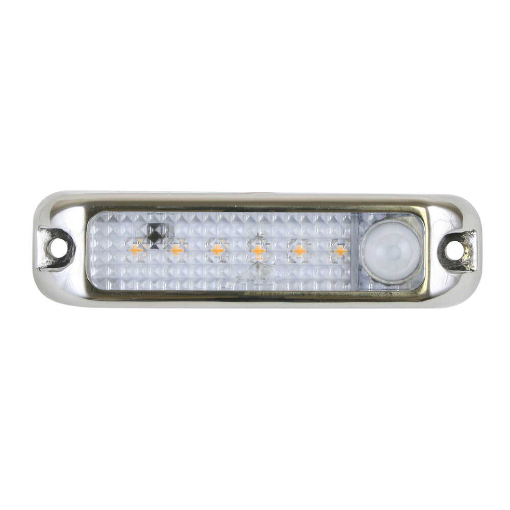 Scandvik 4" Locker Light w/Motion Sensor - 10-30V - SS — marine interior / courtesy light