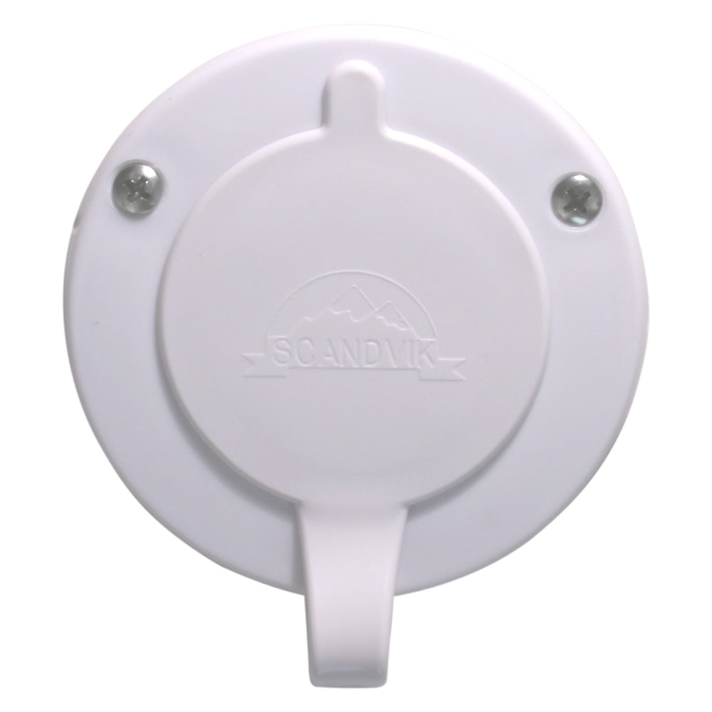 Scandvik White Vertical Cup & Cap f/Scandvik PN 1075 — marine accessories