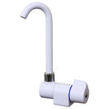 Scandvik Tall Tap w/Folding Spout - White Powder Coat Finish — marine accessories