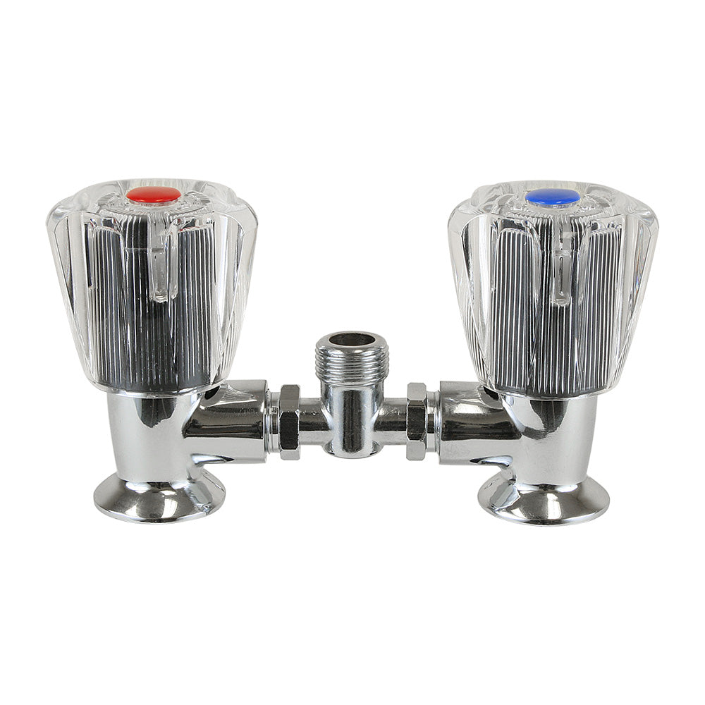 Scandvik Mixing Bridge w/Acrylic Knobs - 3/8" — marine accessories