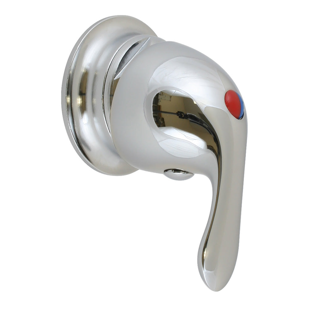 Scandvik Chrome Compact Shower Control Mixer - Single Lever — marine accessories