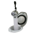 Scandvik White & SS Recessed Transom Shower Handle/Hose - Vertical/Horizontal Mount - 6' Hose — marine accessories