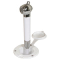 Scandvik Recessed Transom Shower w/6' Hose - White — marine accessories