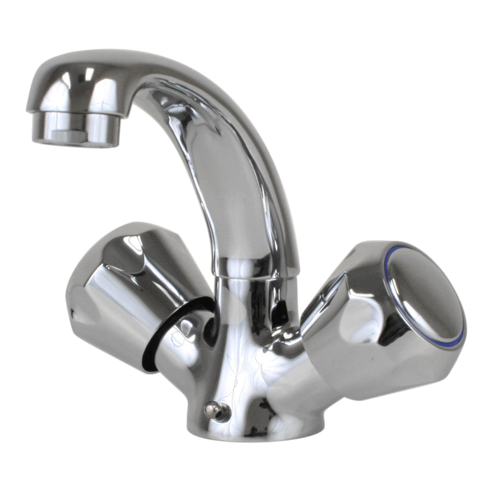 Scandvik Heavy-Duty Basin Mixer - Chrome Plated — marine accessories