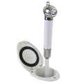 Scandvik Recessed Shower w/6' White Hose - Push-Button — marine accessories