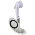 Scandvik Recessed Shower w/6' White Hose - Euro Trigger Sprayer — marine accessories