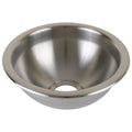 Scandvik SS Basin Sink - 11.5" x 5" - Brushed Finish — marine accessories