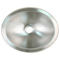 Scandvik Brushed SS Oval Sink - 13.25" x 10.5" — marine accessories