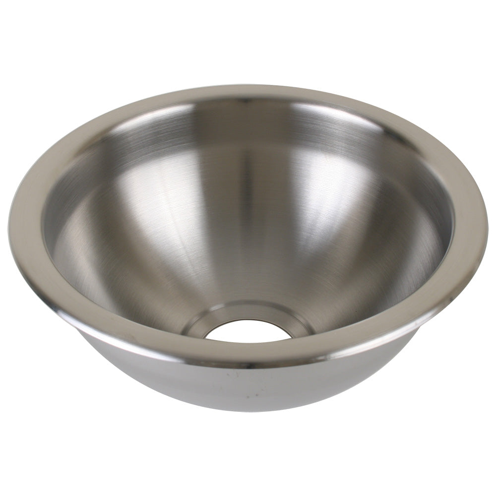 Scandvik SS Sink Basin - 9" x 4" - Brushed Finish — marine accessories