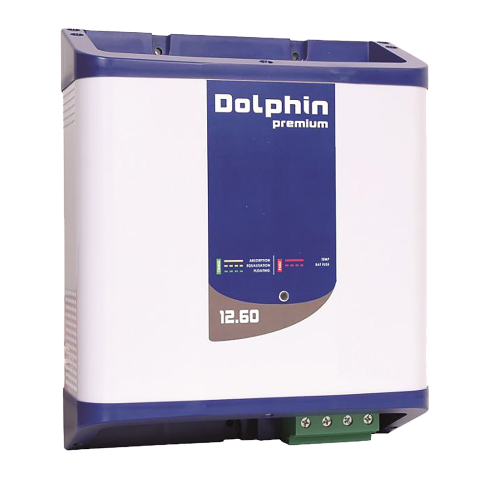 Dolphin Charger Premium Series Dolphin Battery Charger - 12V, 60A, 110/220VAC - 3 Outputs — marine battery chargers