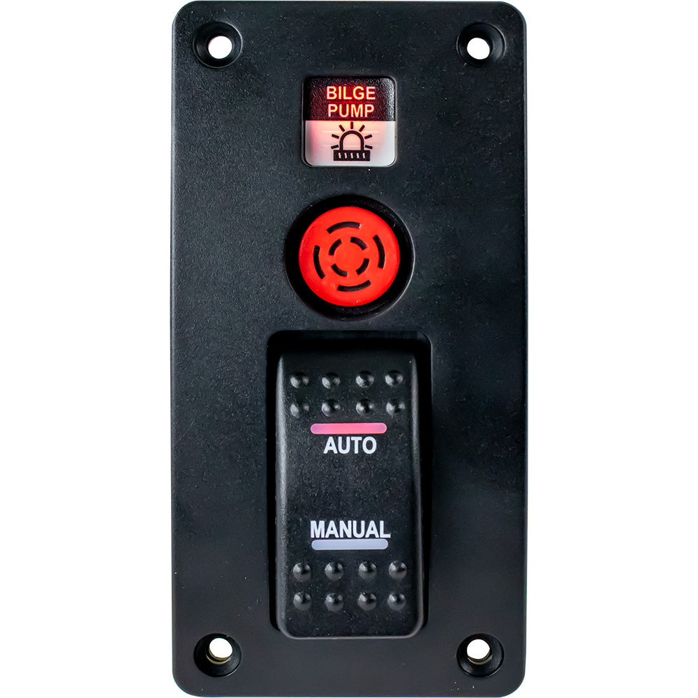 Sea-Dog Bilge Pump Water Alarm Panel w/Switch — marine accessories