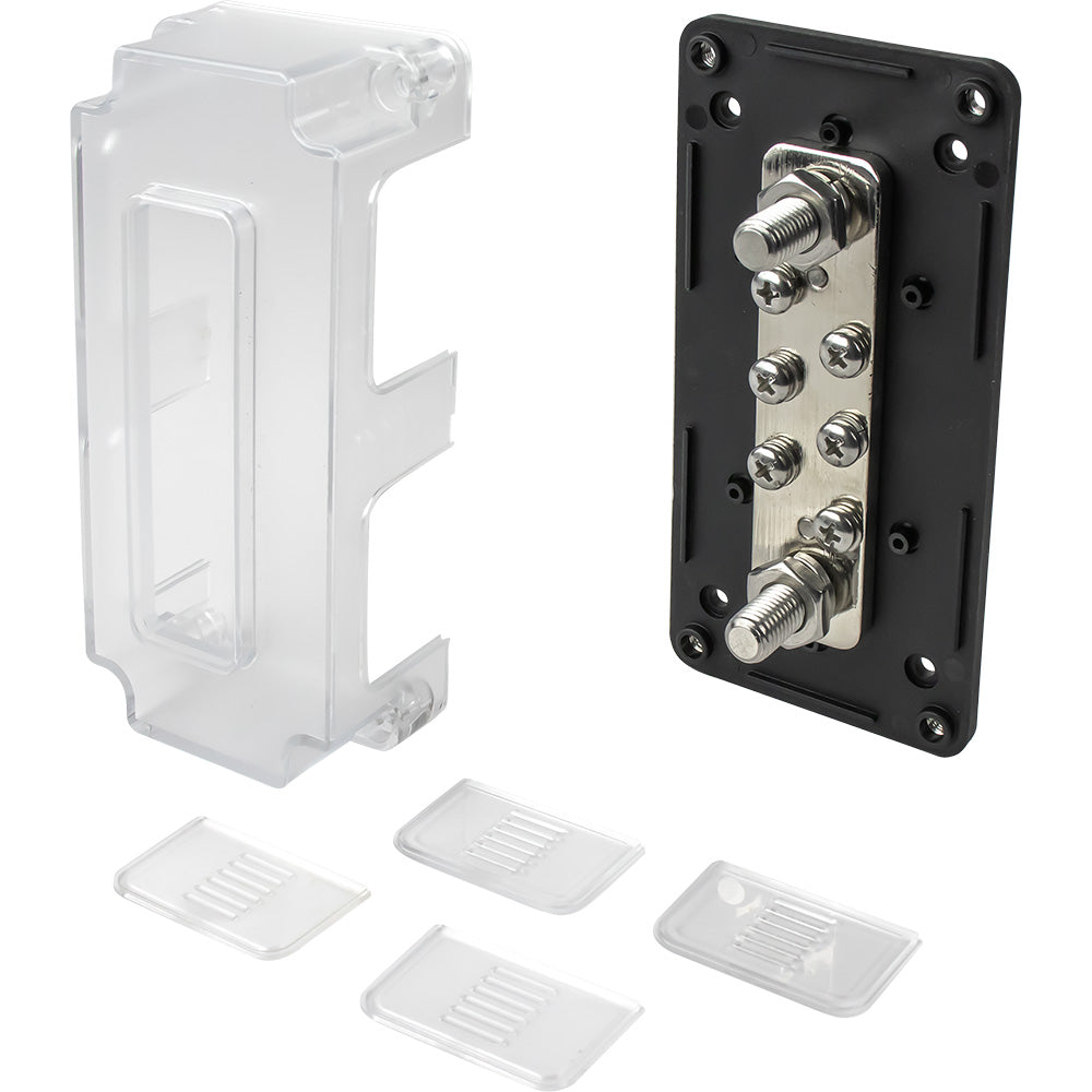 Sea-Dog Buss Bar w/Cover - 6 Terminals — marine busbars