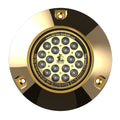 Metro Marine High-Output Submersible Underwater Light w/Intelligent Monochromatic LED's - Aqua, 90° Beam — marine underwater lighting