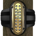 Metro Marine High-Output Vertical Piling Mount Light w/Intelligent Monochromatic LED's - Blue, 45° Beam — marine underwater lighting