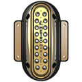 Metro Marine High-Output Vertical Surface Mount Light w/Intelligent Monochromatic LED's - Green, 45° Beam — marine underwater lighting