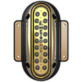 Metro Marine High-Output Vertical Surface Mount Light w/Intelligent Monochromatic LED's - White, 90° Beam — marine underwater lighting