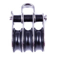 SeaSure 25mm Treble Block w/Shackle — marine blocks