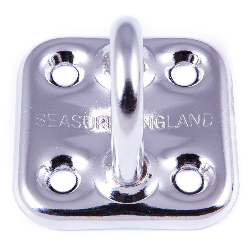 SeaSure Pad Eye Plate 46mm x 46mm — marine blocks