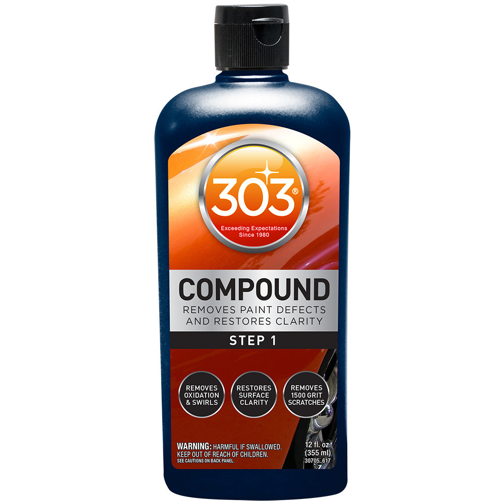 303 Compound Step 1 - 12oz — marine cleaning