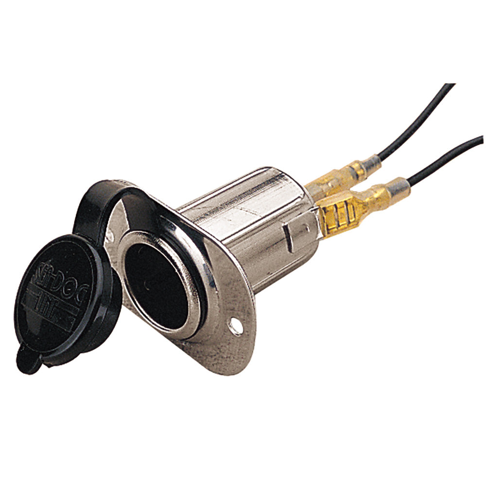 Sea-Dog 12V Stainless Steel Power Socket — marine accessories
