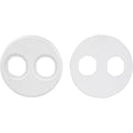 Sea-Dog 84470Sea-Dog 4" Gauge Power Socket Adapter Mounting Plate - White — marine accessories