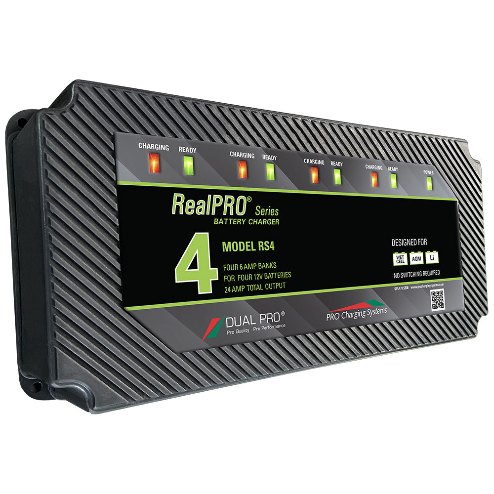 Dual Pro RealPRO Series Battery Charger - 24A - 4-Bank — marine battery chargers
