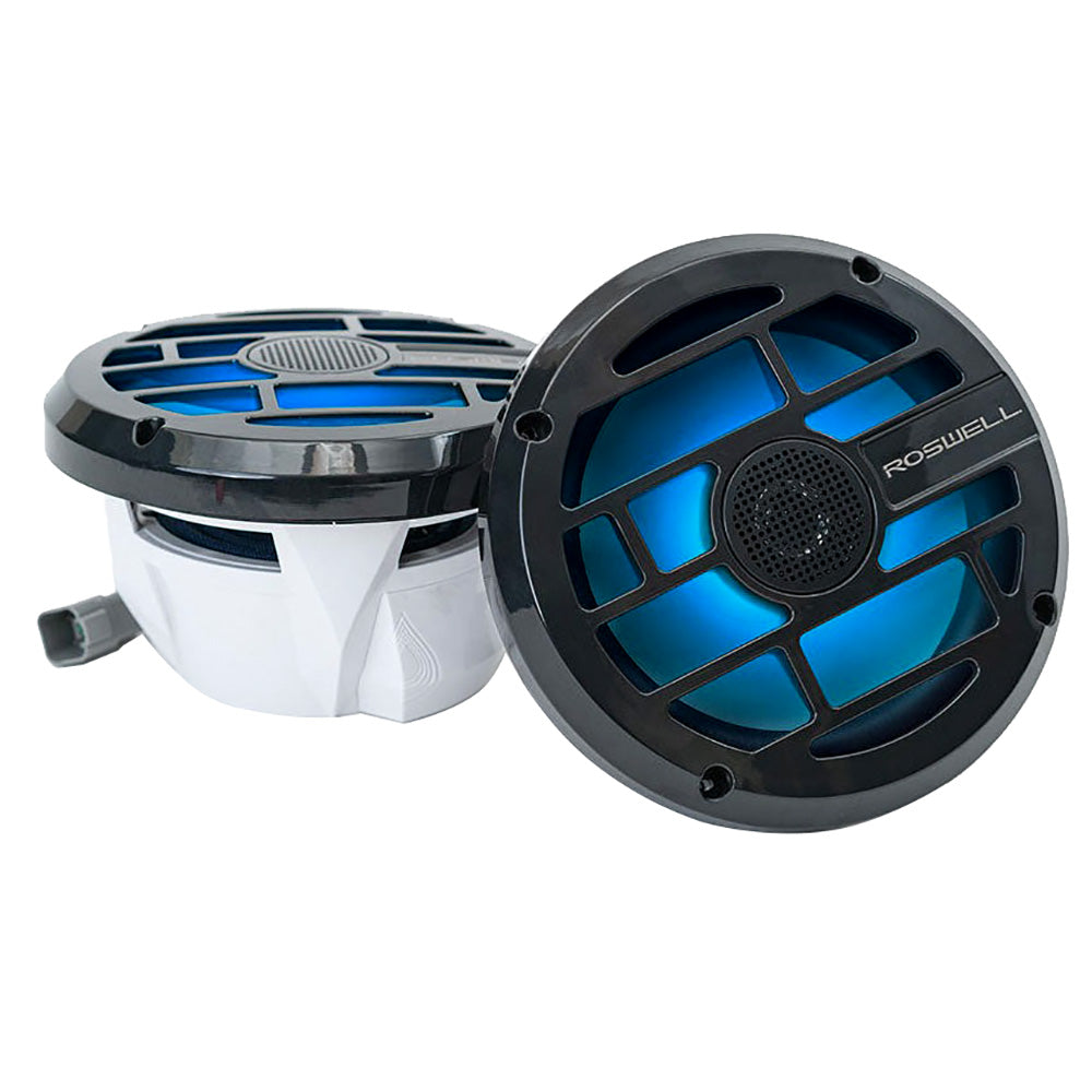 Roswell Marine Roswell R Series 7.7” Marine Speakers - Anthracite Grille - 80W RMS & 160W Peak Power — marine speakers