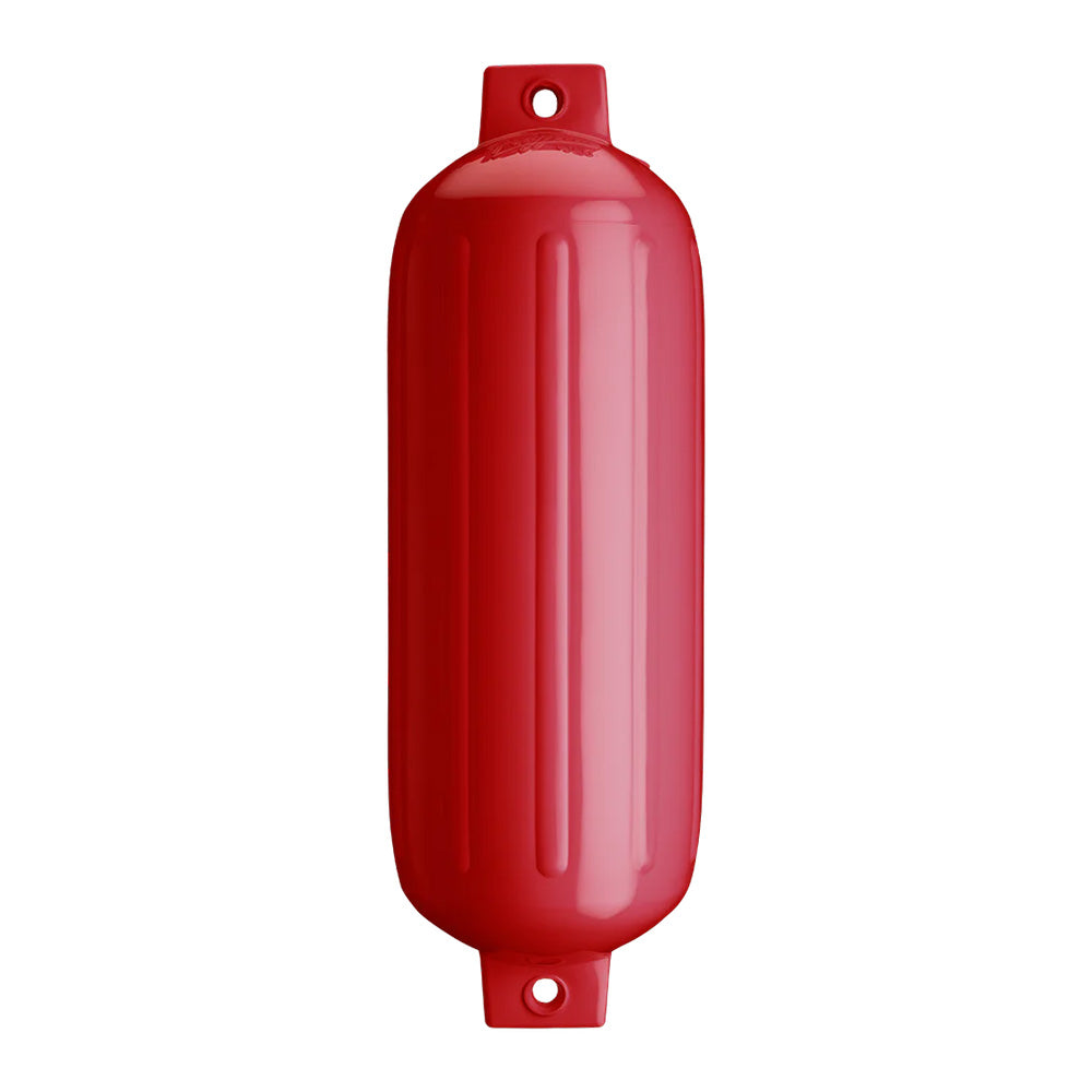 Polyform U.S. Polyform G-5 Twin Eye Fender 8.8" x 26.8" - Classic Red — marine fenders