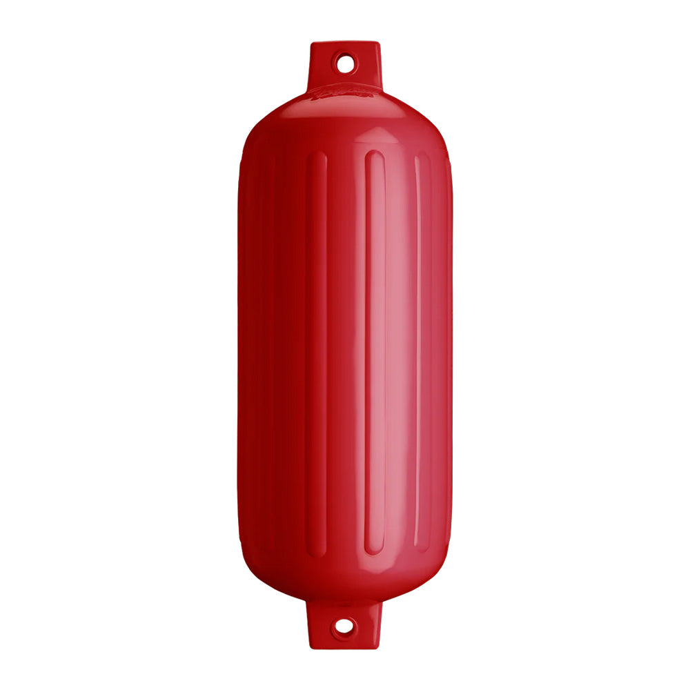 Polyform U.S. Polyform G-6 Twin Eye Fender 11" x 30" - Classic Red — marine fenders