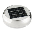Marinco 3" Day/Night Solar Vent - Stainless Steel — marine heaters/dehumidifiers