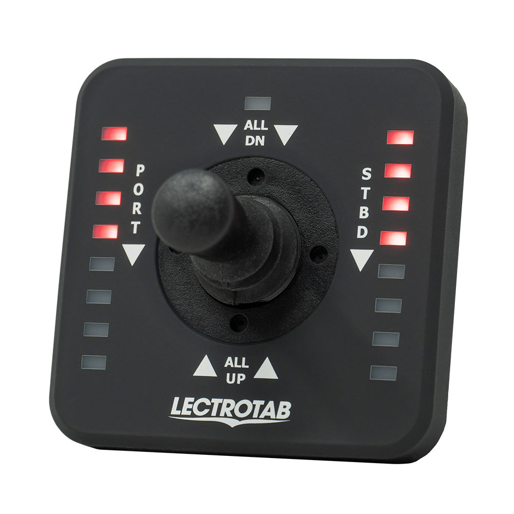 Lectrotab Joystick LED Trim Tab Control — marine trim tab accessories