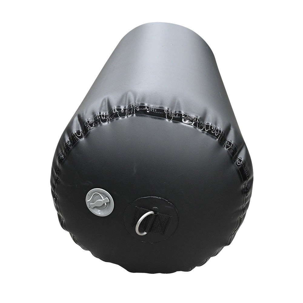 Seipel Marine Specialty Inflatable Fender - 18" x 42" - Black — marine fenders