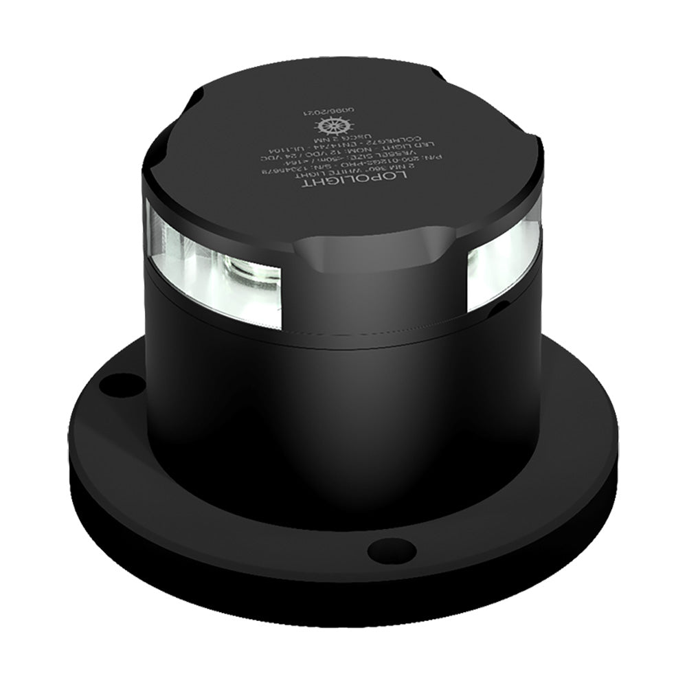 Lopolight 3NM 360-Degree White Ice-Class Port Light — marine navigation lights